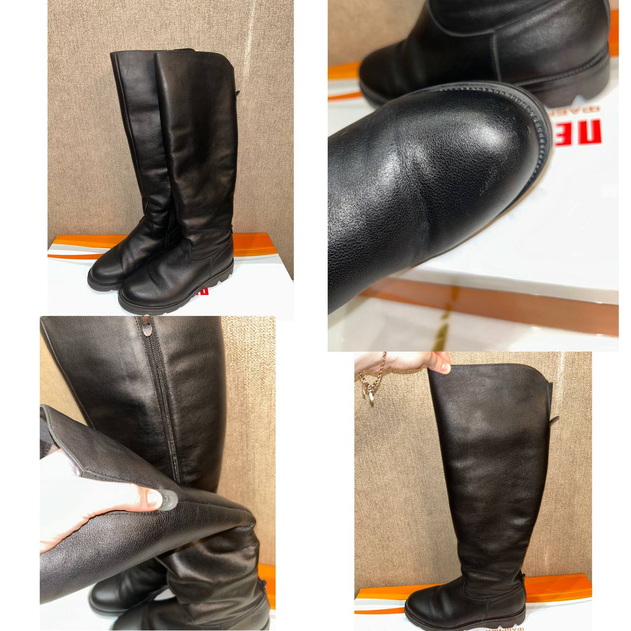 Продам теплые зимние кожаные сапоги - Одежда в Новосибирск