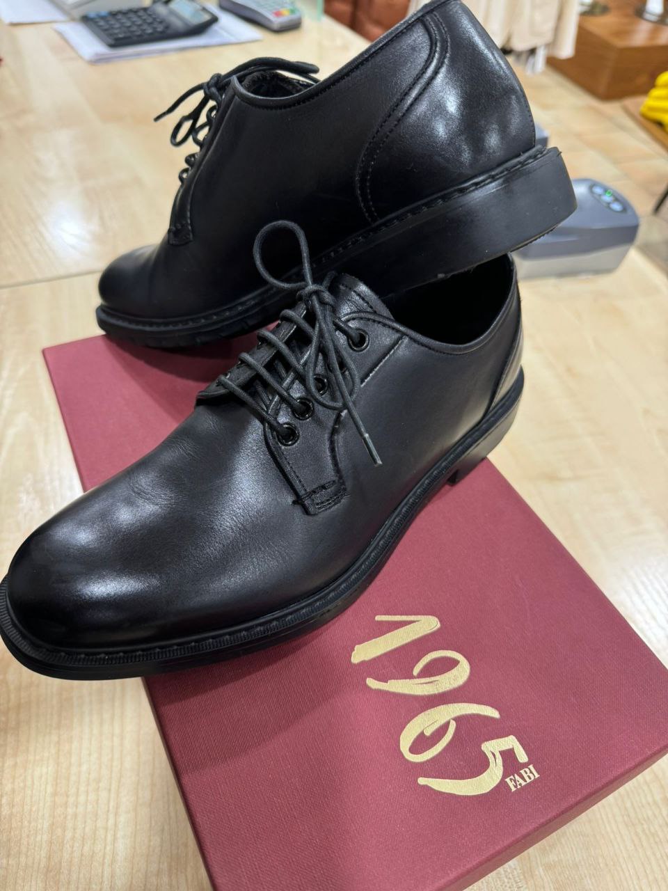 Мужские итальянские туфли размер 40 - Одежда в Томск - фото 2