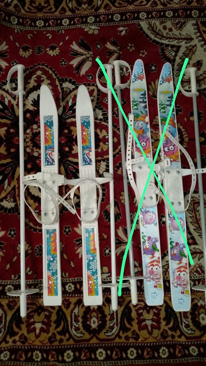 Лыжи для малышей до 5 лет - Товары для детей в Томск