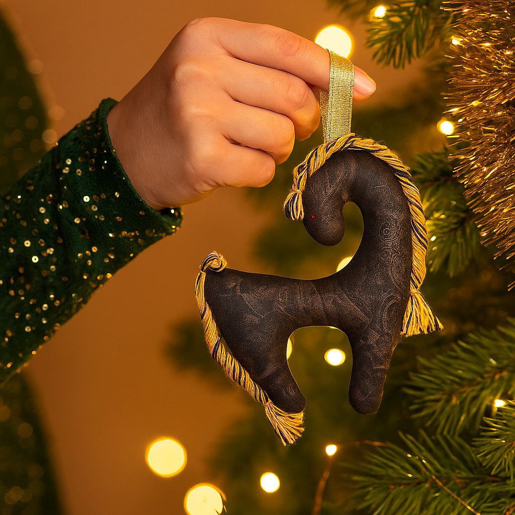 Елочные игрушки «Лошадки» ручной работы - Хобби и отдых в Химки - фото 7