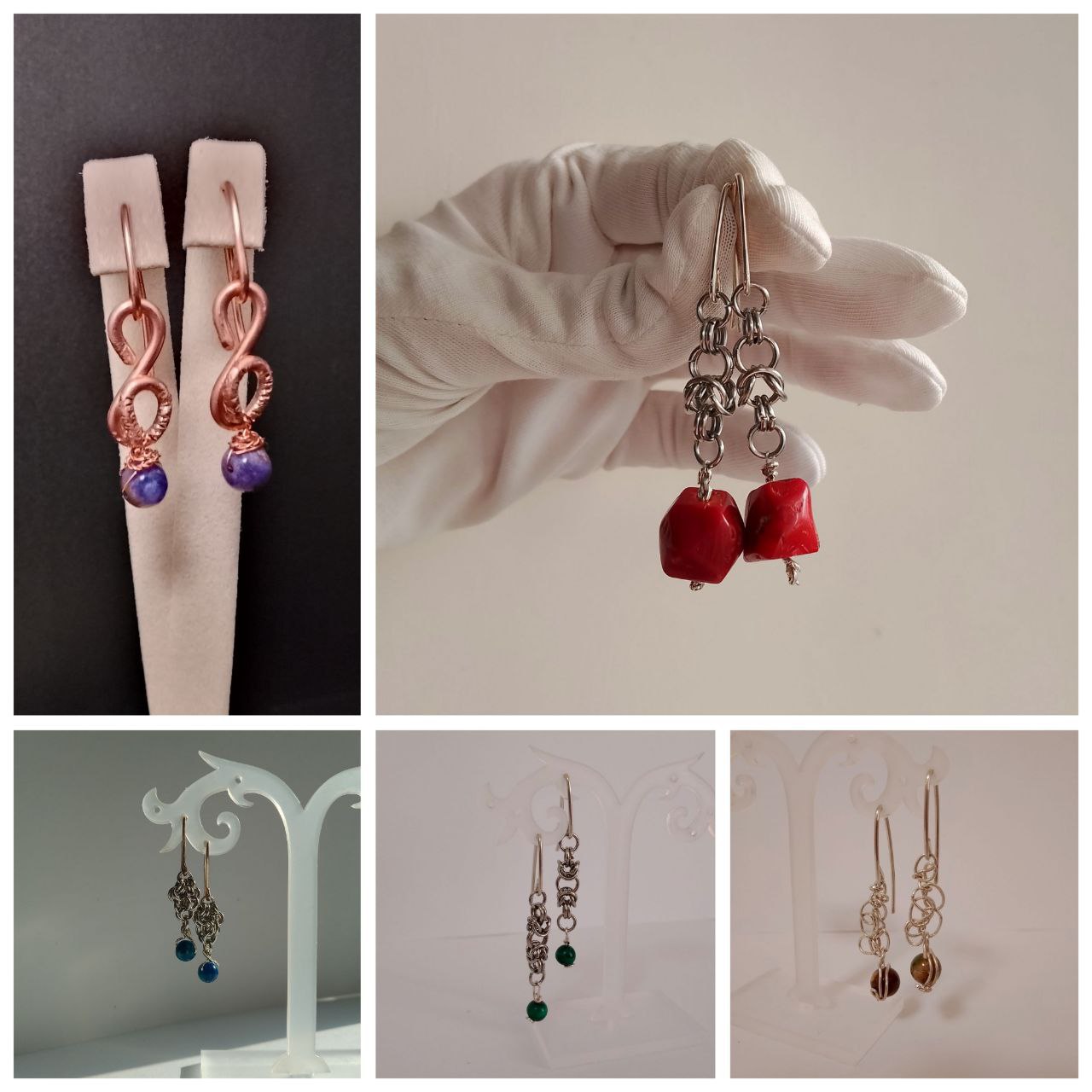 Серьги ручной работы - частное объявление в Арзамас