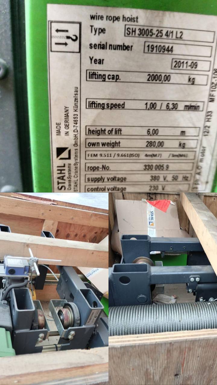 Электрический тельфер новый - частное объявление в Барнаул