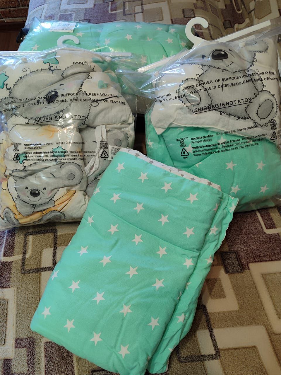 Продам бортики в кроватку - Товары для детей в Артем - фото 1