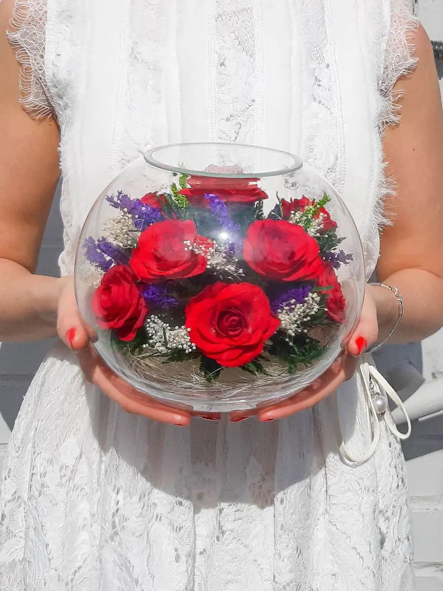 Розы в стекле — букет который не завянет ко Дню Матери - Хобби и отдых в Владивосток - фото 4