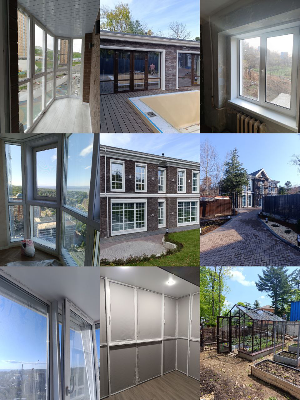 Изготовление и установка пластиковых окон, дверей - Услуги в Владивосток