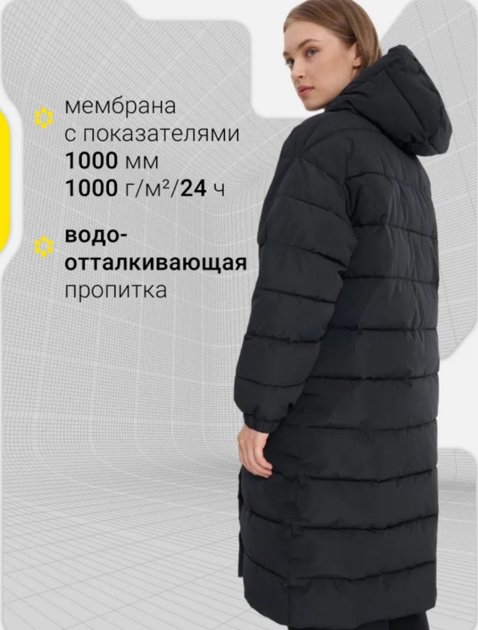 Пуховик женский Gsd - Одежда в Челябинск - фото 2