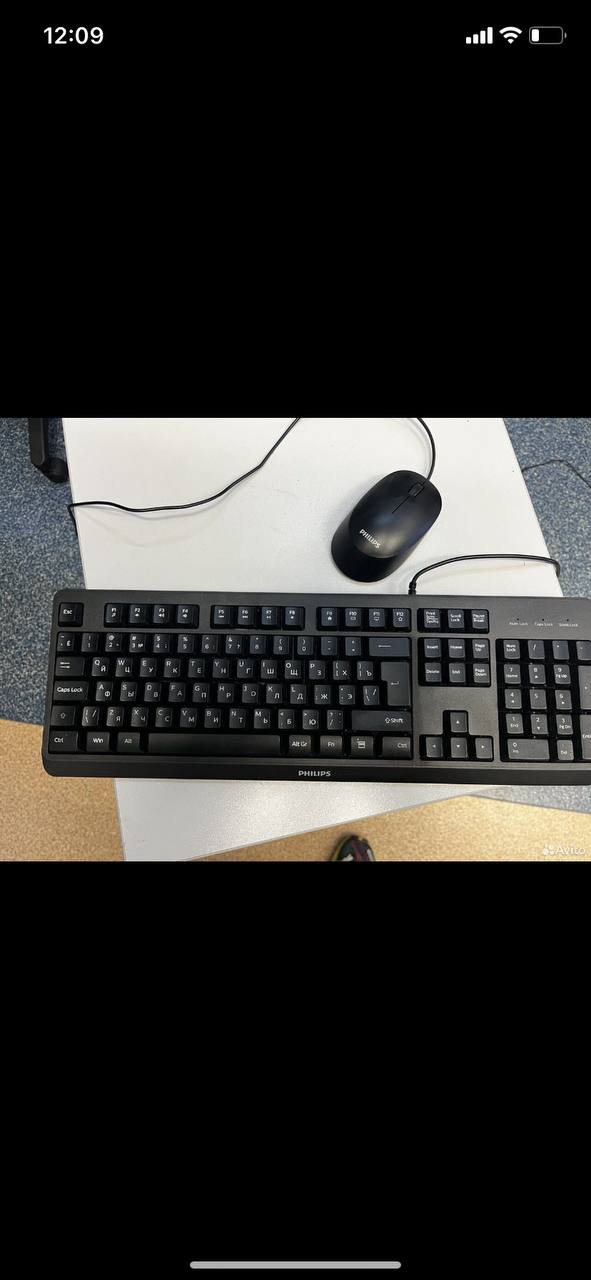 Продам клавиатуру и мышь Philips - частное объявление в Челябинск