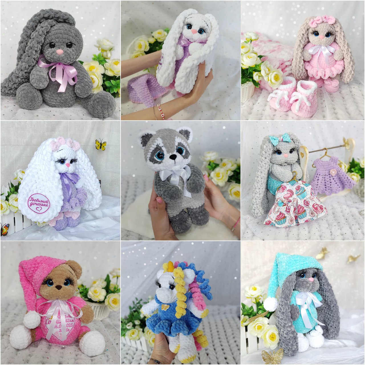 Вязаные игрушки ручной работы - Хобби и отдых в Хабаровск