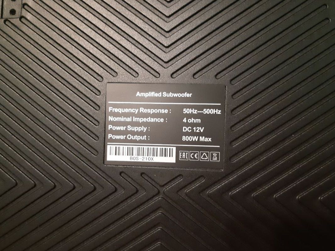 Новый сабвуфер под сиденье автомобиля - Авто в Хабаровск - фото 6