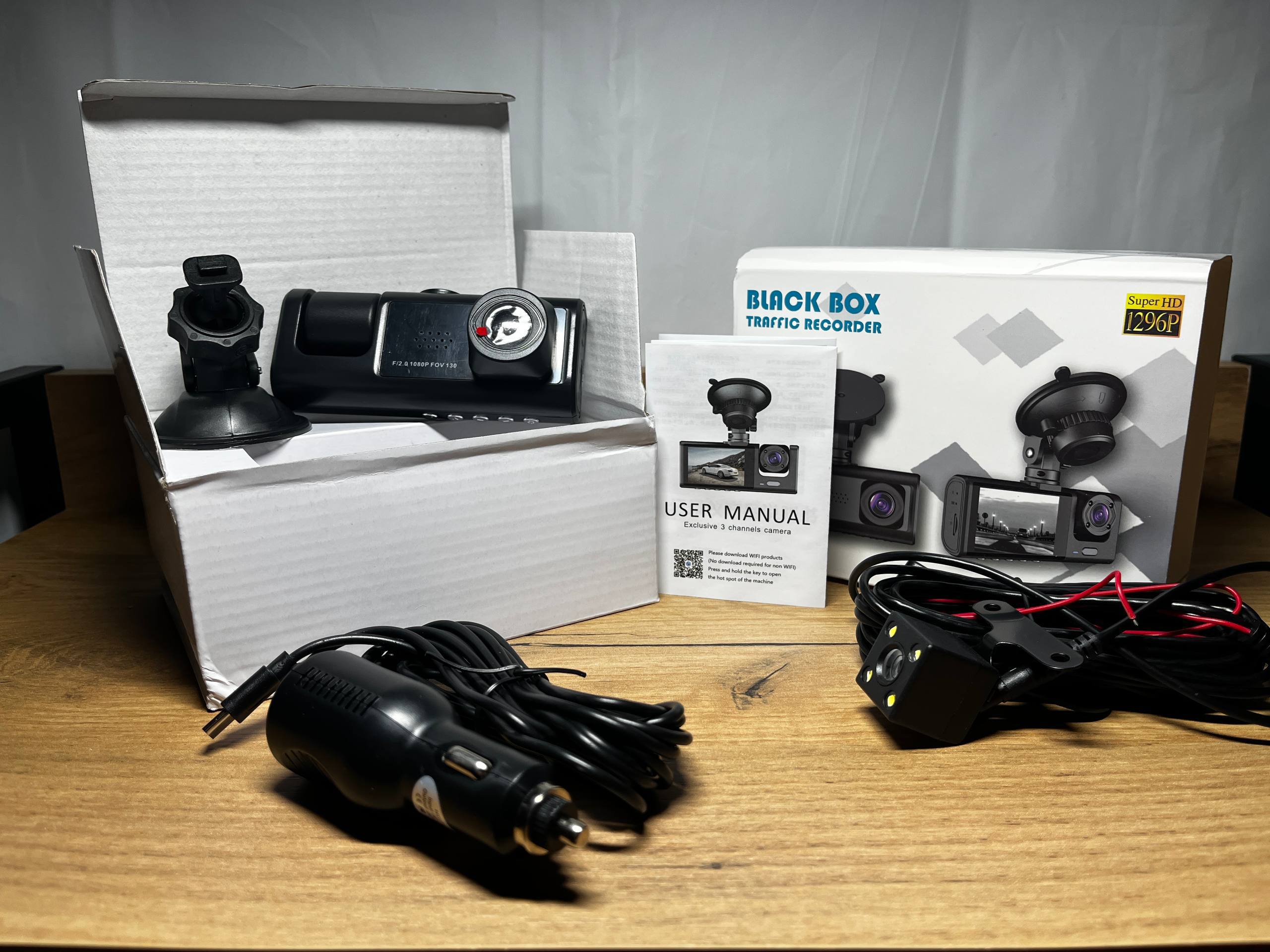 Видеорегистраторы 3 камеры - Электроника в Хабаровск - фото 2