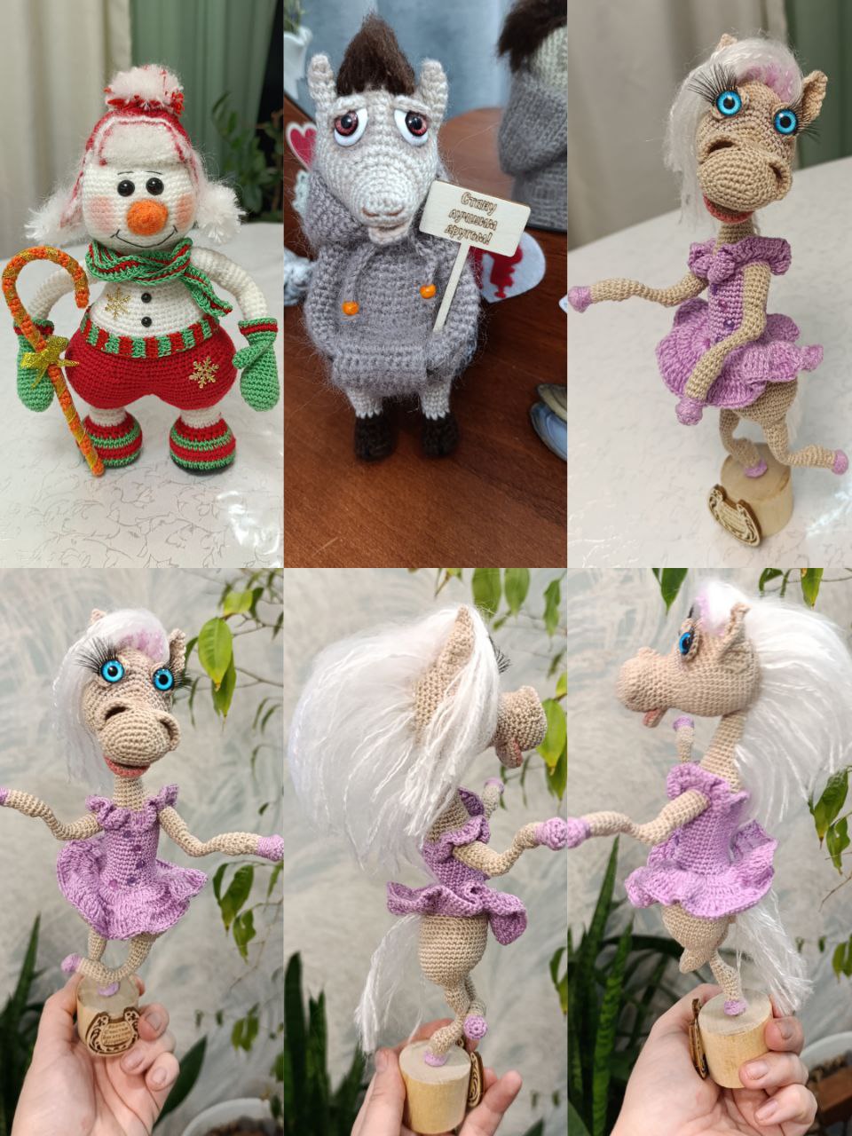 Вязаные игрушки в наличие - частное объявление в Ростов-на-Дону