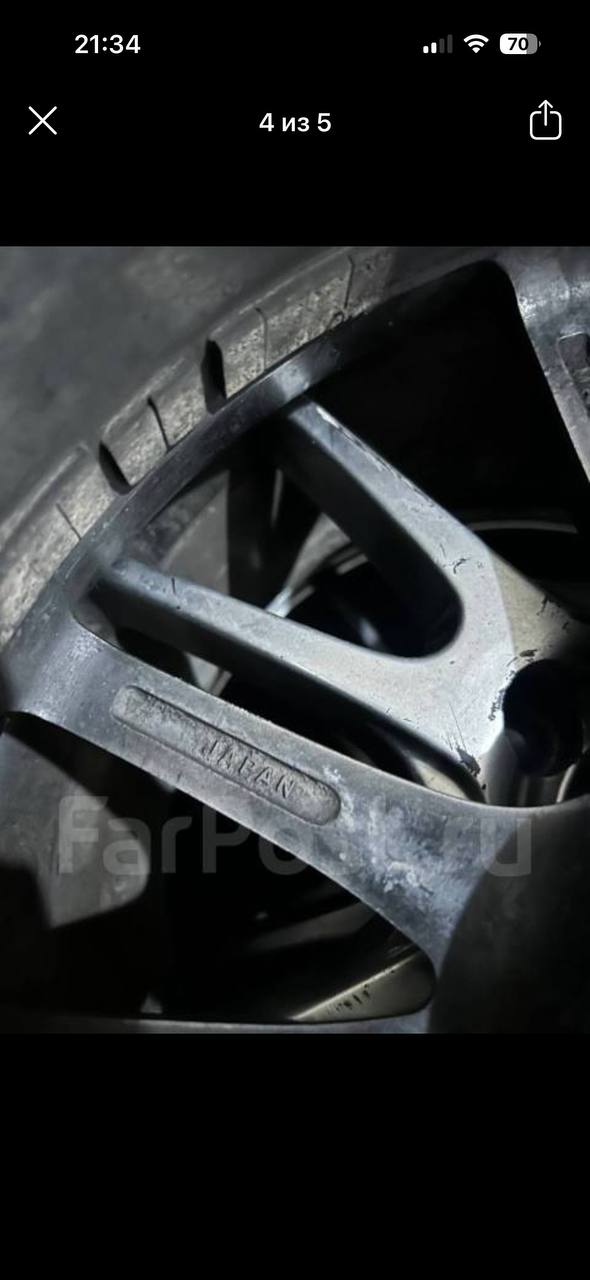 Диски Japan Melber 17 дюймов - Авто в Владивосток - фото 3