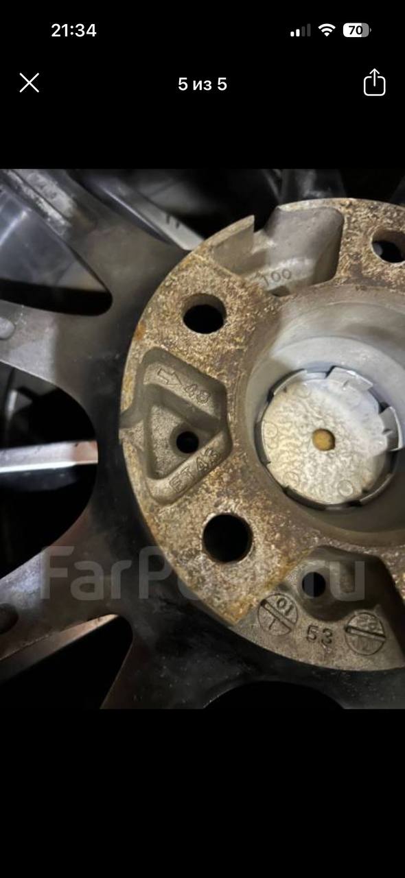 Диски Japan Melber 17 дюймов - Авто в Владивосток - фото 4