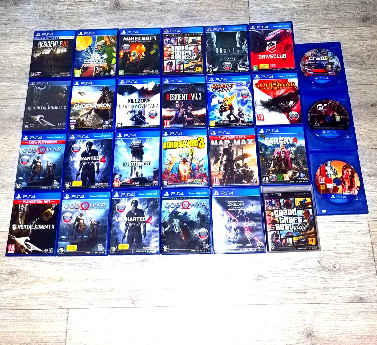 Продажа игр на PlayStation - частное объявление в Пермь