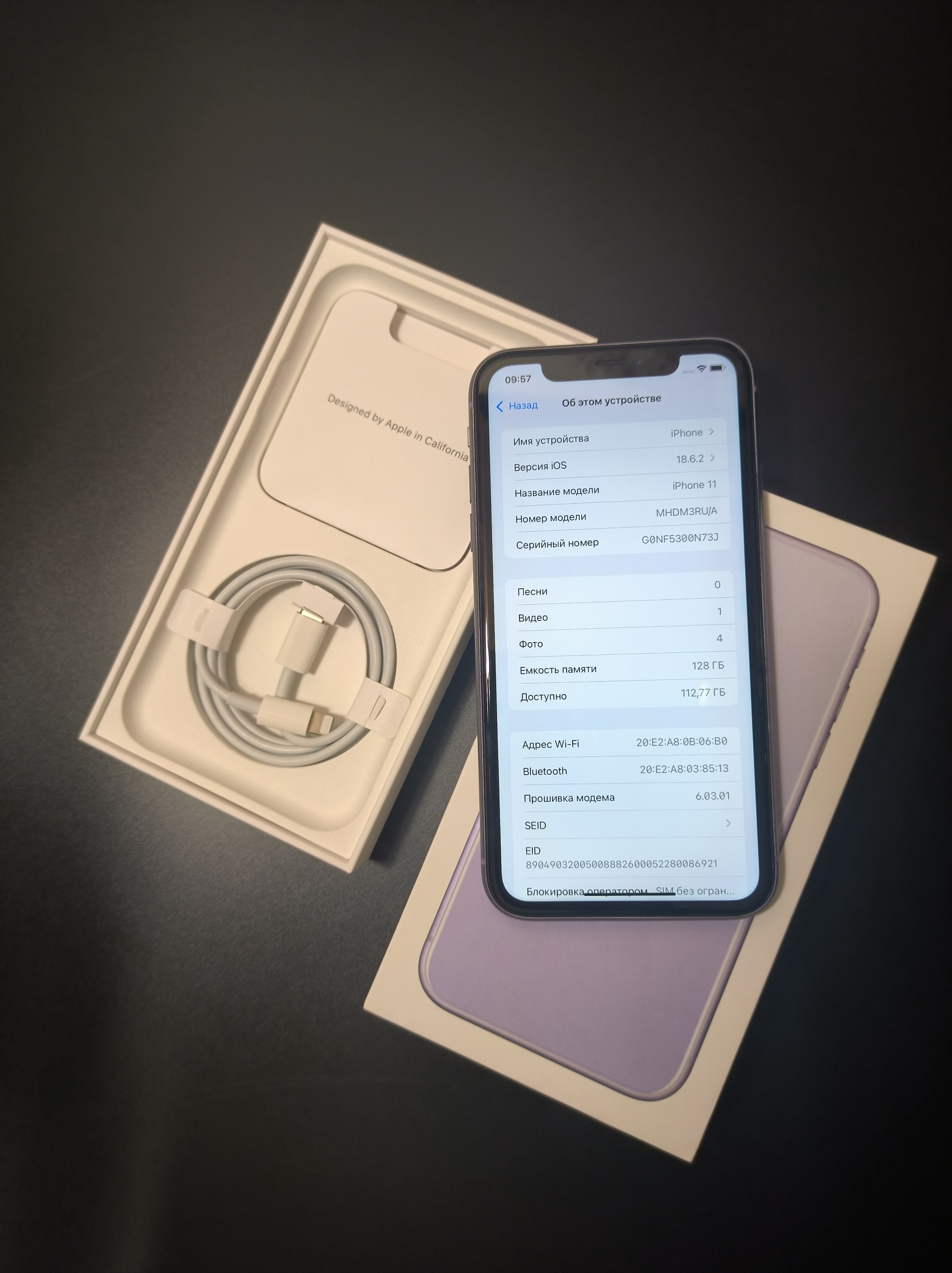 IPhone 11 128gb Purple - Электроника в Пермь - фото 3