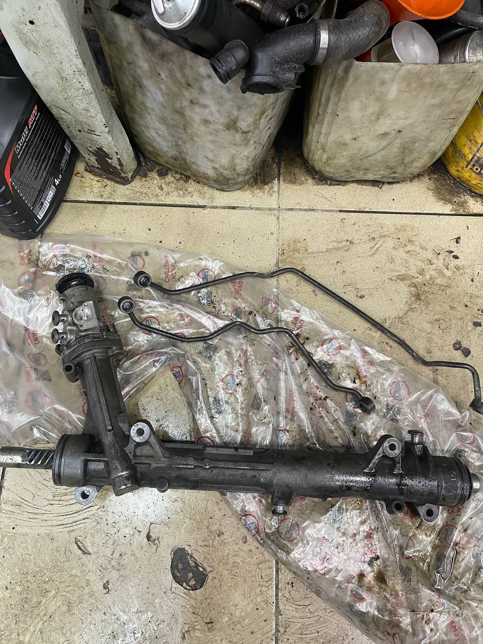 Рейка с сервотроником под ремонт - Запчасти в Санкт-Петербург - фото 2