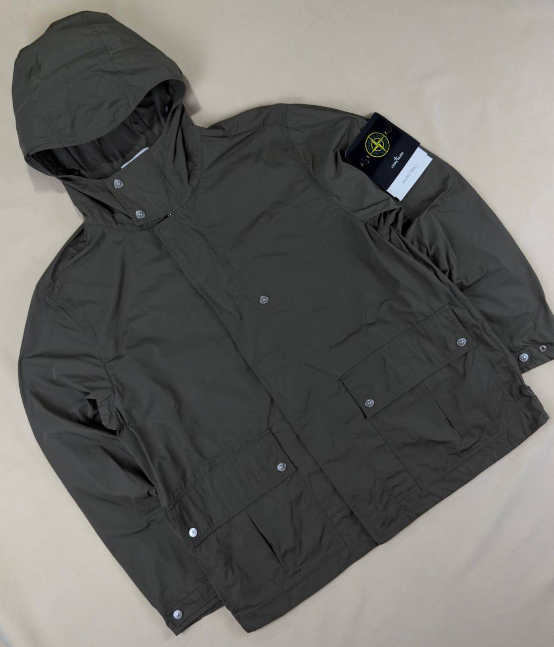 Stone Island Micro Twill Hooded SS 24/25 - Одежда в Архангельск - фото 3