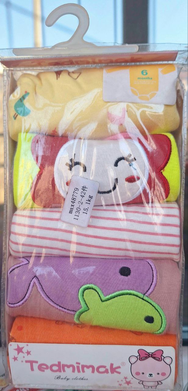 Упаковка бодиков для девочек - Товары для детей в Иркутск