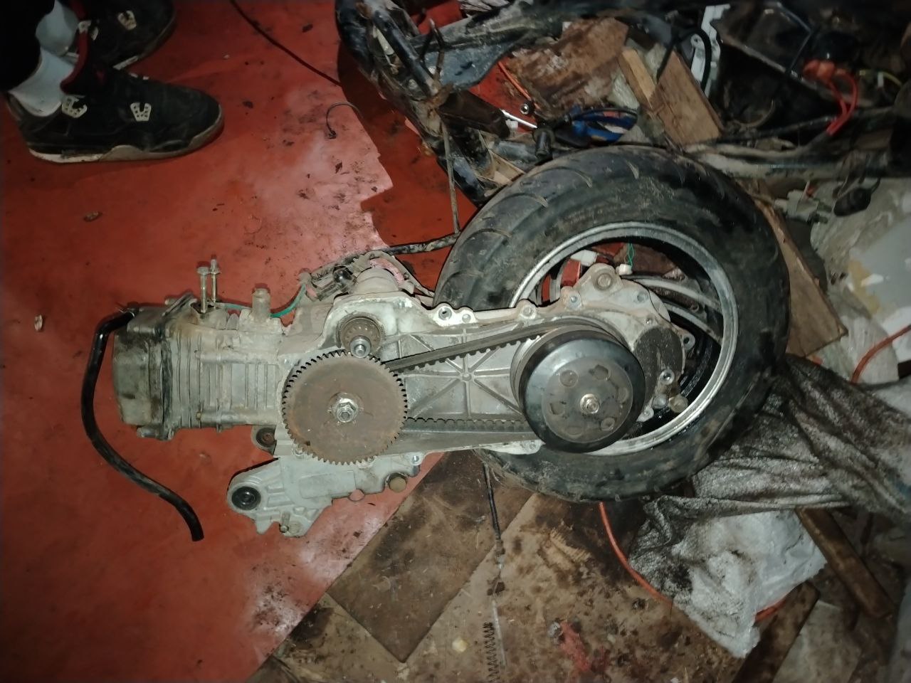 Мотор от скутера - Запчасти в Нижний Новгород