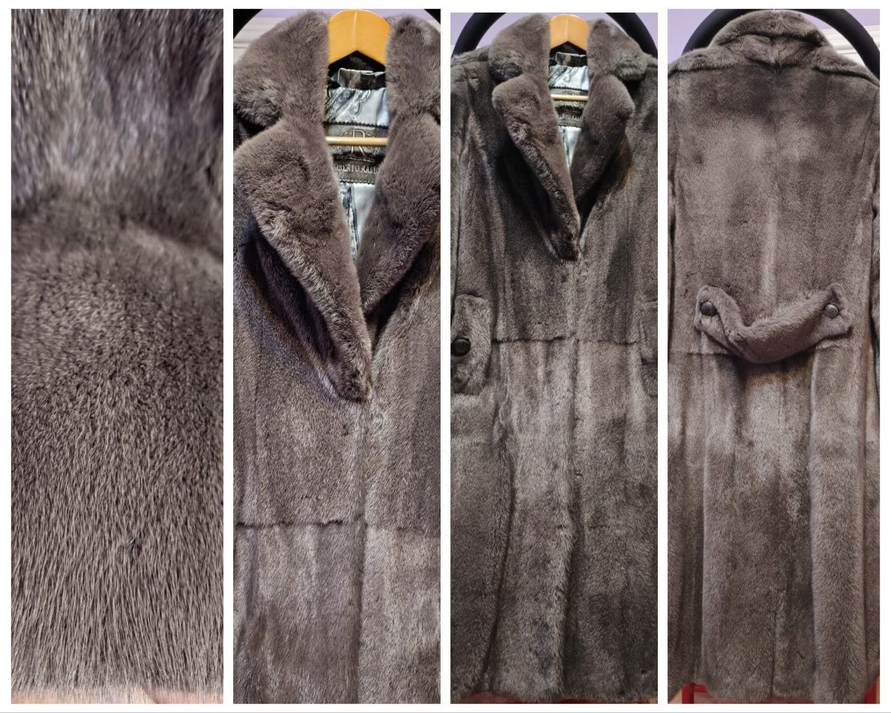 Шубка роскошная норка графитового цвета - Одежда в Хабаровск