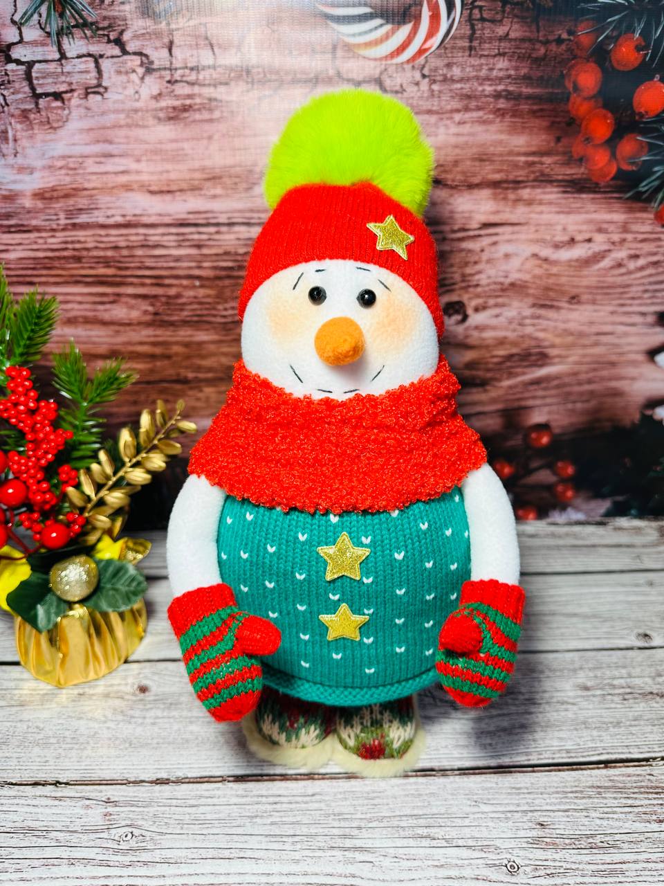 Снеговик ручной работы - Хобби и отдых в Пенза - фото 3