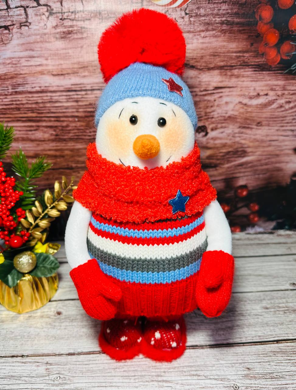 Снеговик ручной работы - Хобби и отдых в Пенза - фото 4