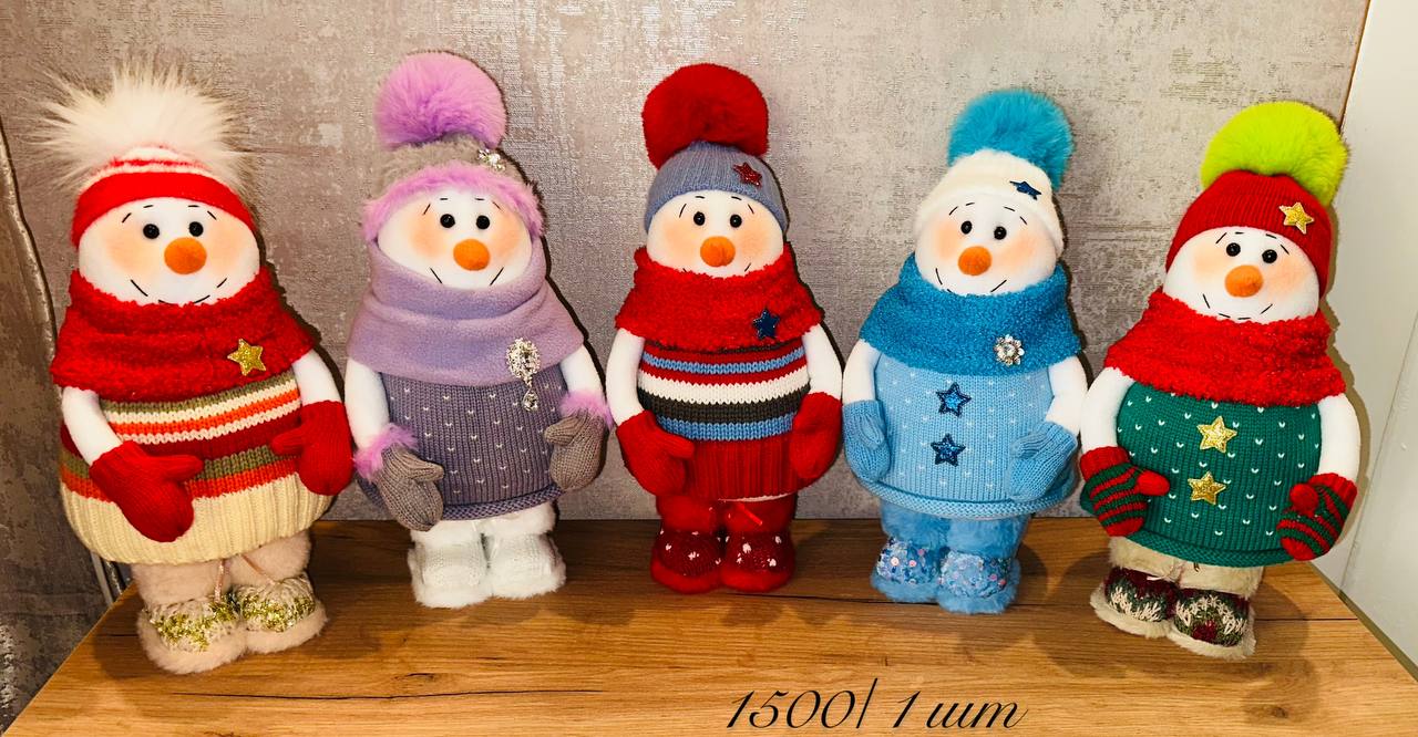 Снеговик ручной работы - Хобби и отдых в Пенза - фото 6