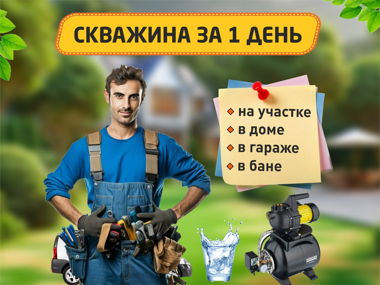 Доступная и надежная скважина за 4 часа - Услуги в Сургут - фото 6