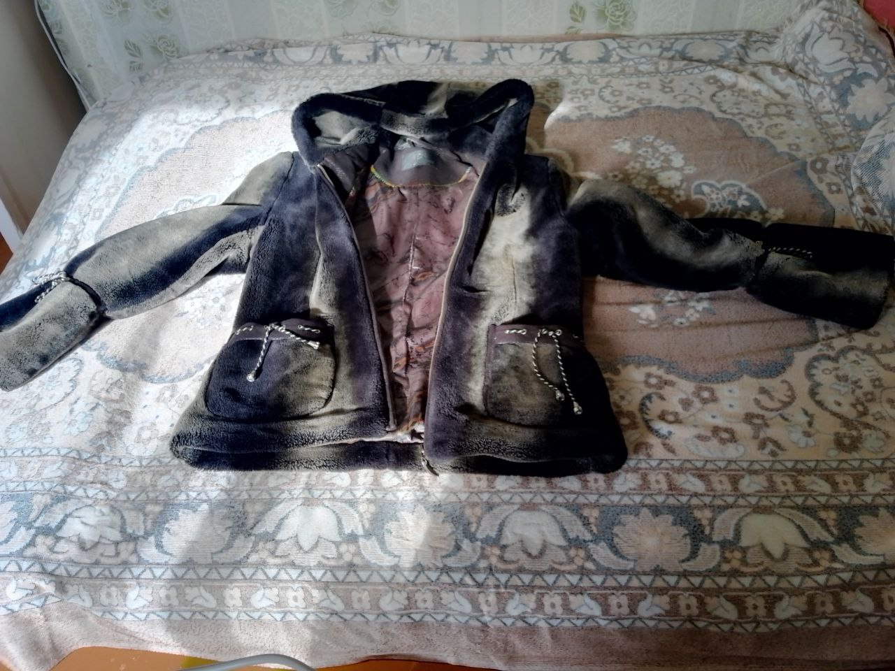 Шуба из искусственного меха размер XL - Одежда в Москва