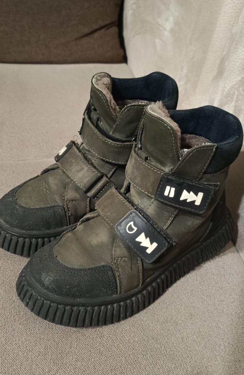 Зимние ботинки Котофей для мальчиков - Одежда в Москва - фото 3
