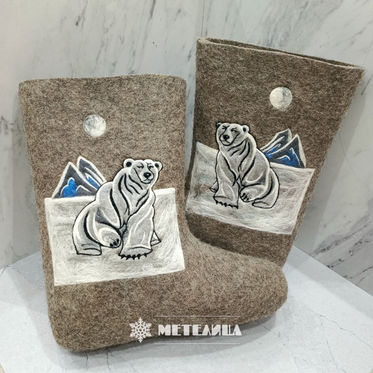 Валяная обувь ручной работы - Одежда в Чебоксары - фото 2