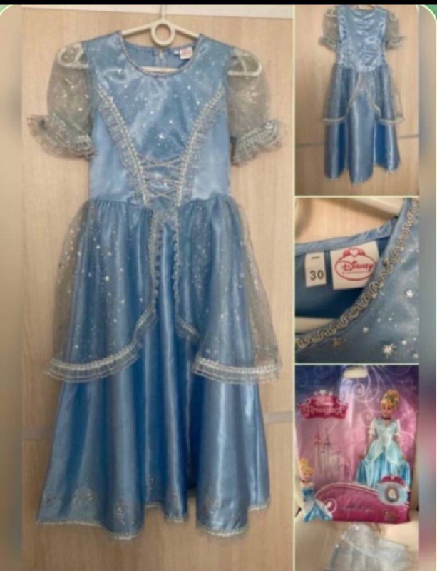 Костюм Принцессы Золушки Дисней - Одежда в Москва