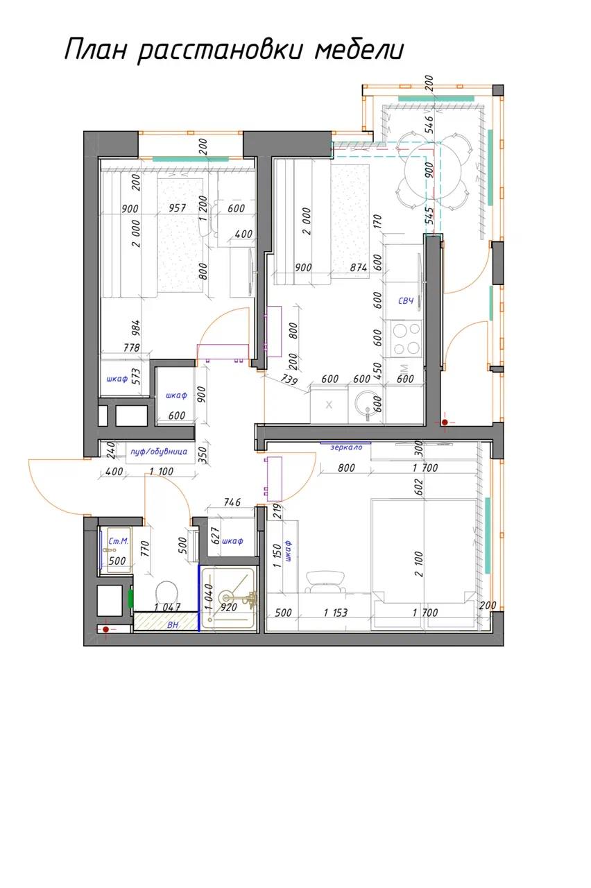 СОЧИ | ЖК «Сочи Парк» | 45 м² | 15 этаж | ПРЯМОЙ ВИД НА МОРЕ - Недвижимость в Сочи - фото 3