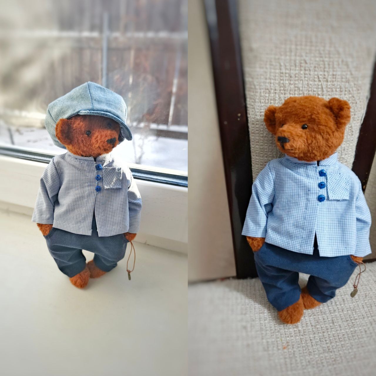 Бравый медведь Тедди 22 см - частное объявление в Ростов-на-Дону