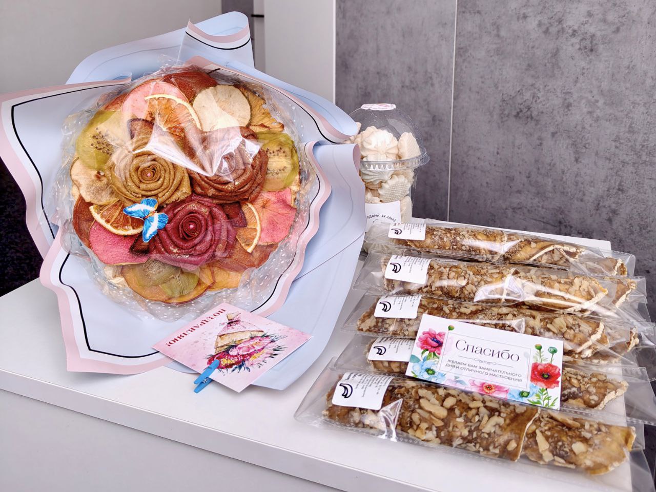 Съедобные букеты для мамы - Услуги в Ростов-на-Дону