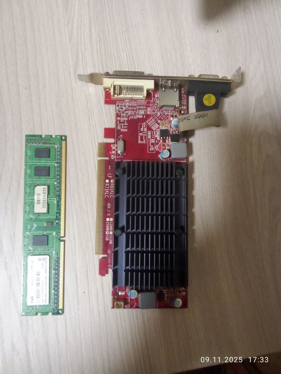 Продам видеокарту Радеон НД 6250 и оперативную память - частное объявление в Саратов