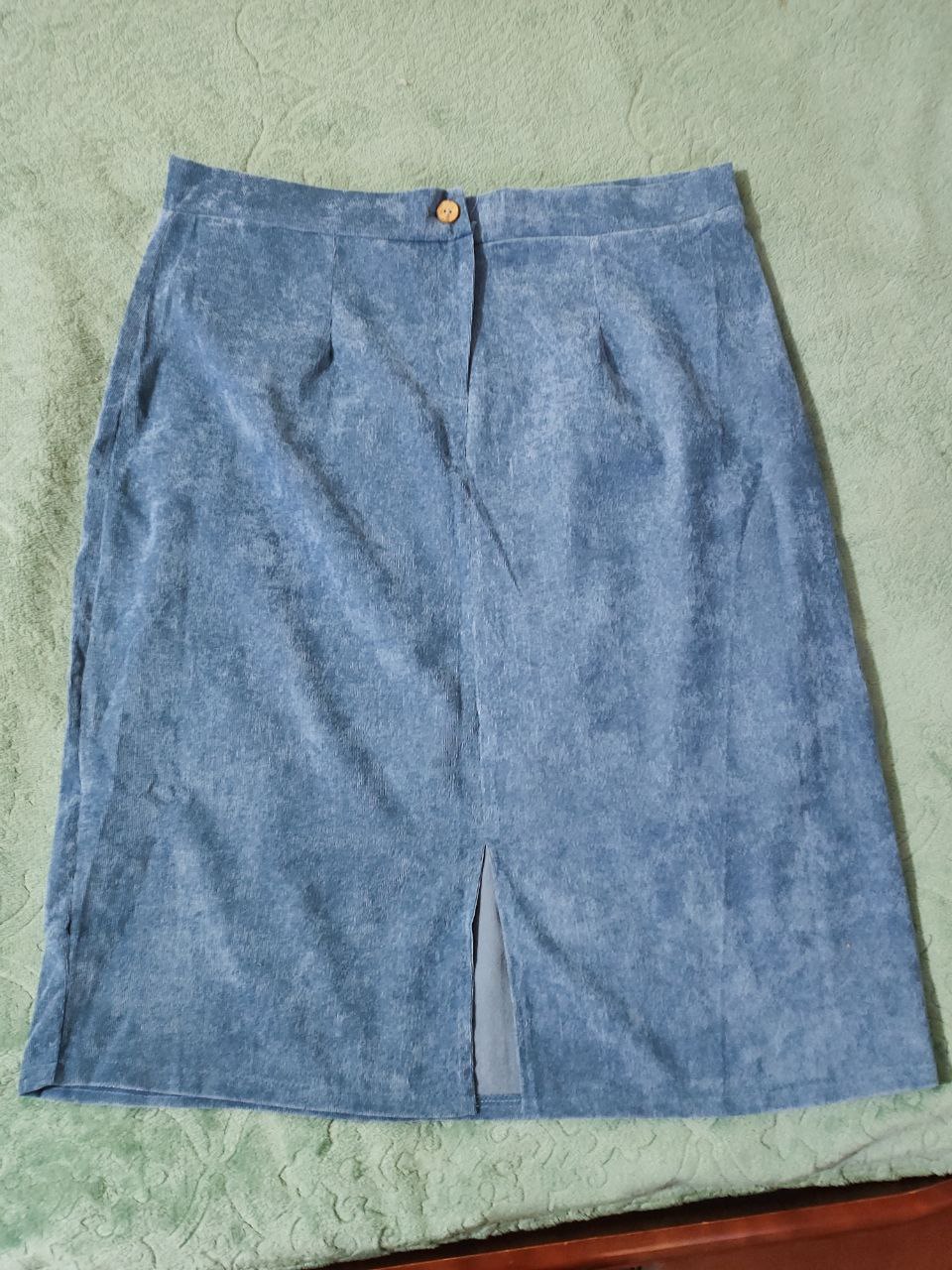 Костюм двойка с юбкой вельвет - Одежда в Саратов - фото 3