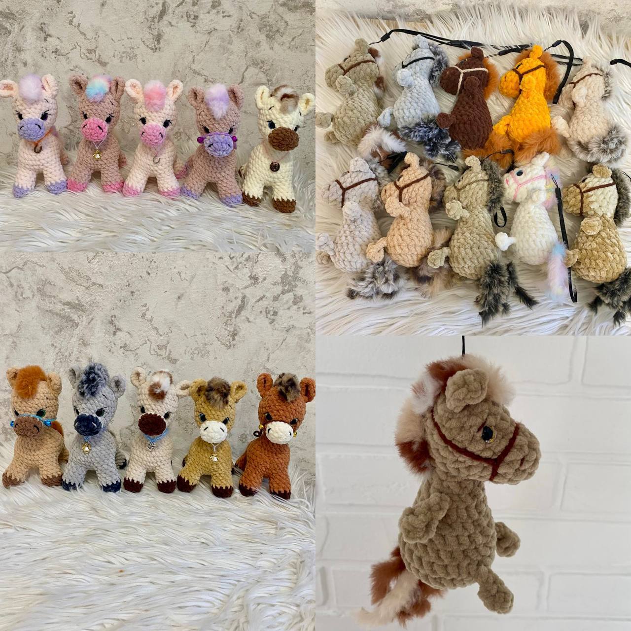 Вязаная лошадка символ 2026 года - Товары для детей в Симферополь