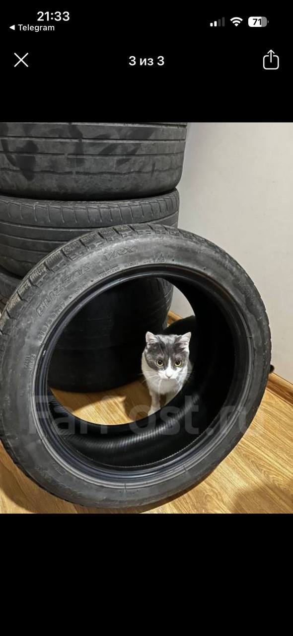 Шины Bridgestone blizzak vrx 215/50 R17 - Авто в Владивосток - фото 2