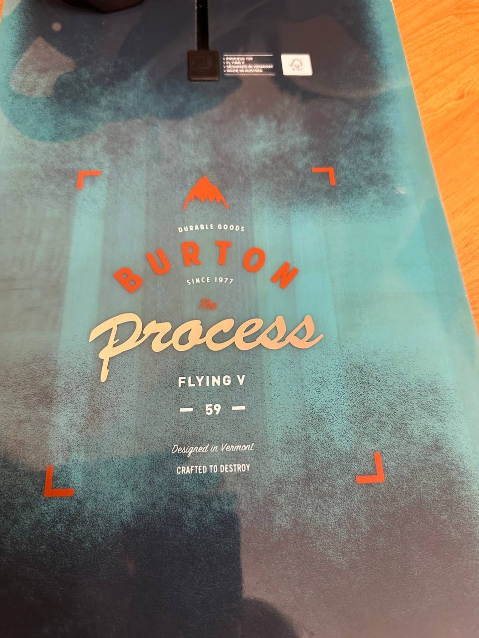 Продам сноуборд Burton Process 159 с креплениями Salomon - Хобби и отдых в Владивосток - фото 2