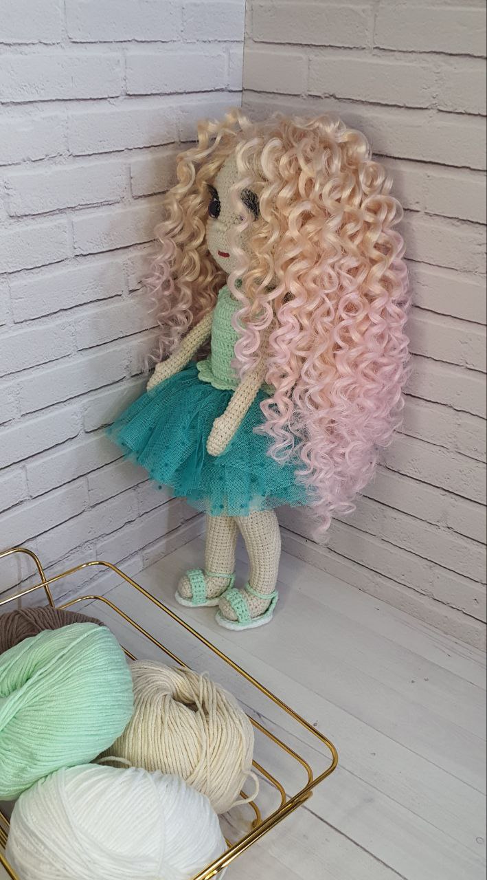 Вязаная кукла на проволочном каркасе - Хобби и отдых в Сургут
