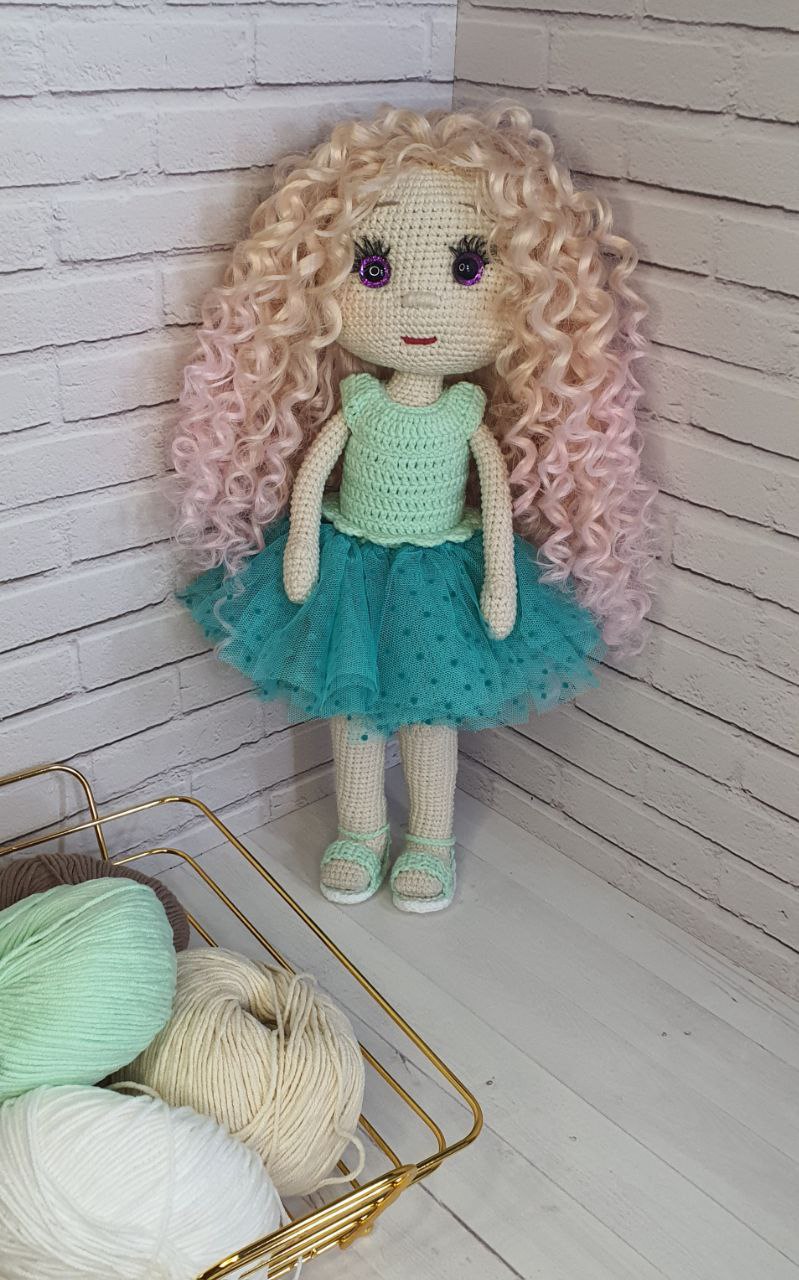 Вязаная кукла на проволочном каркасе - Хобби и отдых в Сургут - фото 2