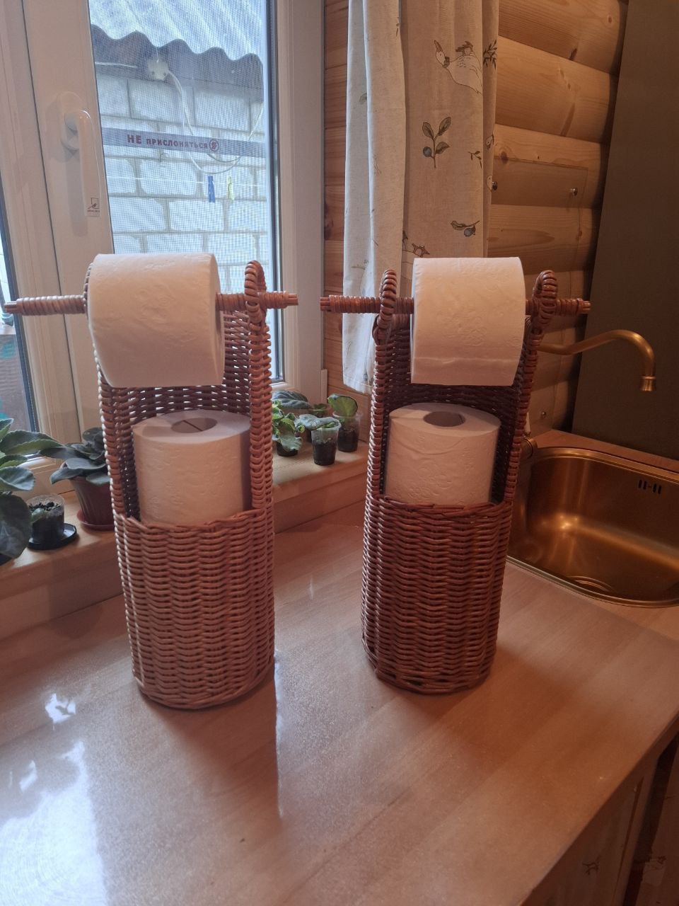Плетёный органайзер для туалетной бумаги - Для дома и дачи в Ростов-на-Дону - фото 3