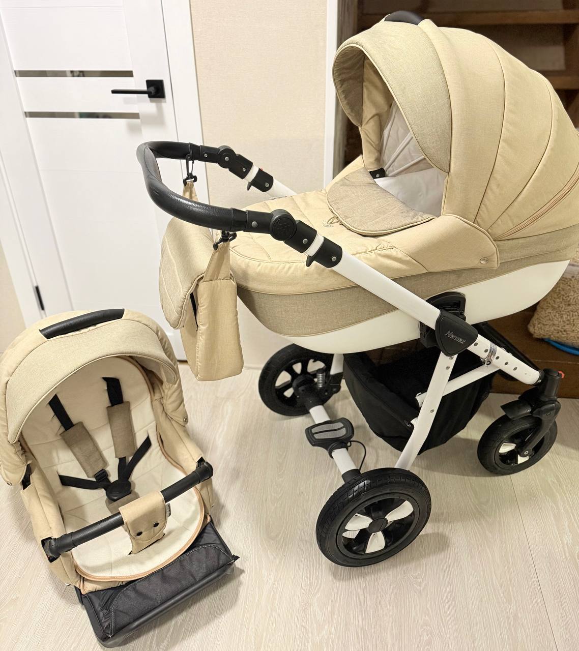 Продается коляска 2 в 1 в отличном состоянии - частное объявление в Ижевск