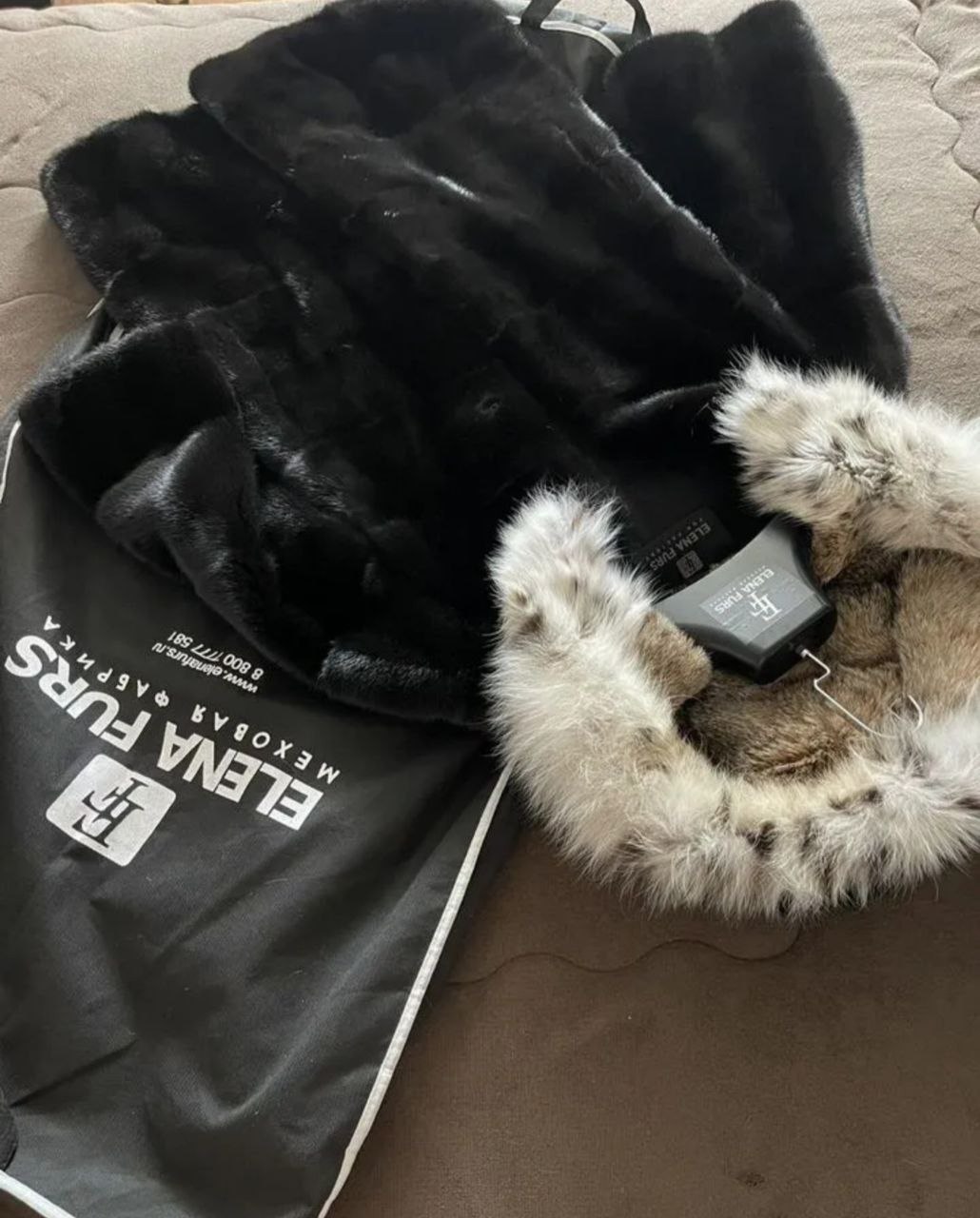 Продам шубу норка с капюшоном-рысь - Одежда в Новосибирск - фото 3