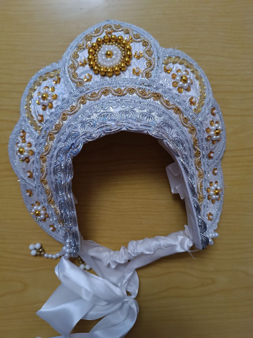 Костюм Снегурочки с кокошником - Одежда в Химки - фото 2