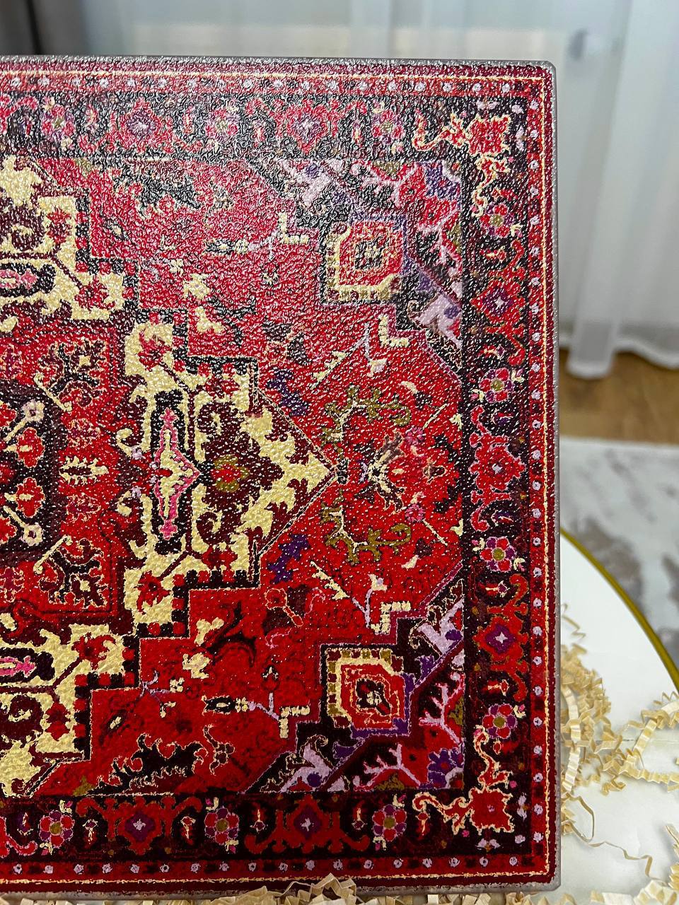 Стеклянная раздельная доска с этническим принтом - Для дома и дачи в Химки - фото 3