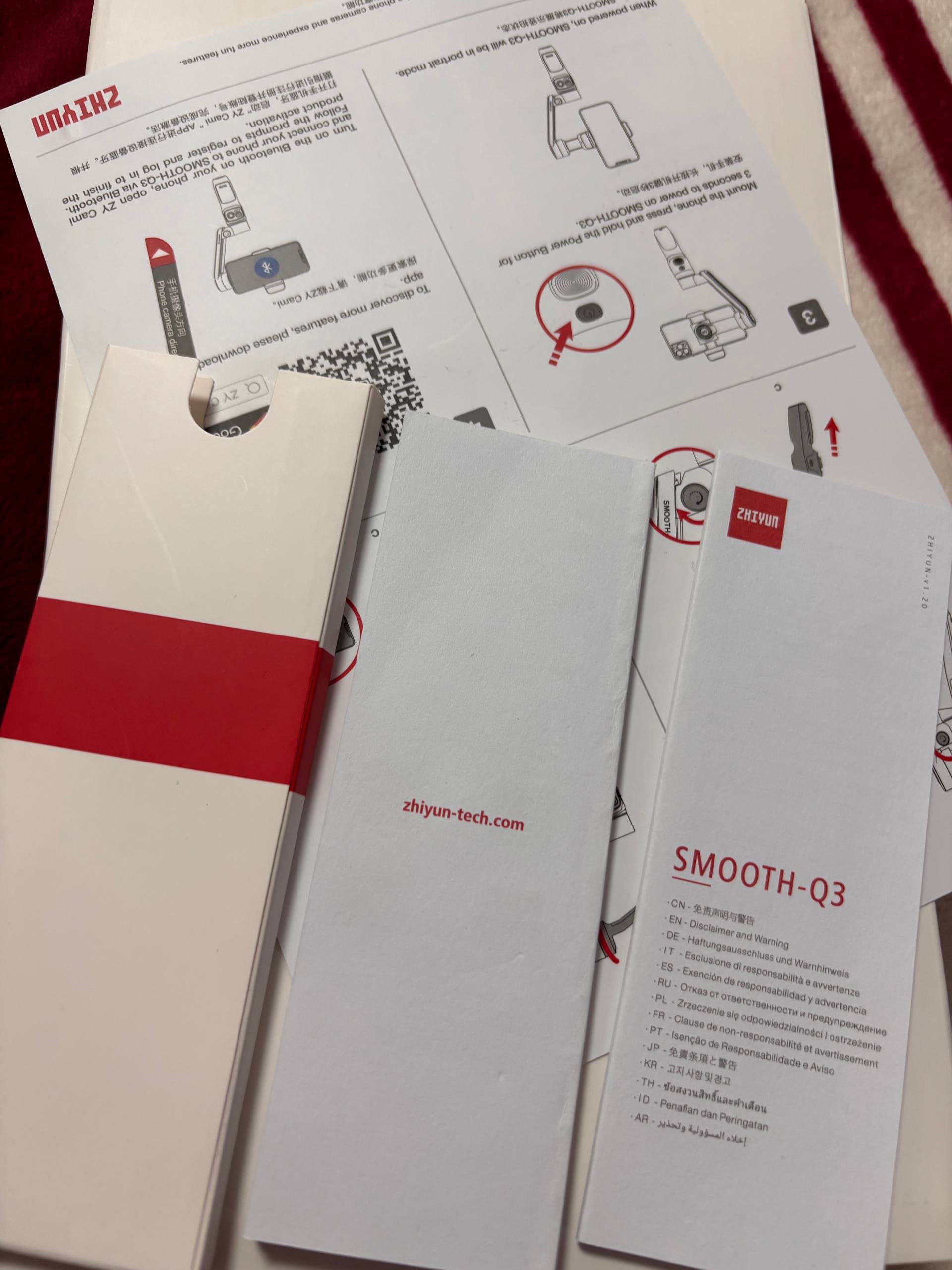 Стабилизатор SMOOTH-Q3 для мобильной съемки - Электроника в Барнаул - фото 3