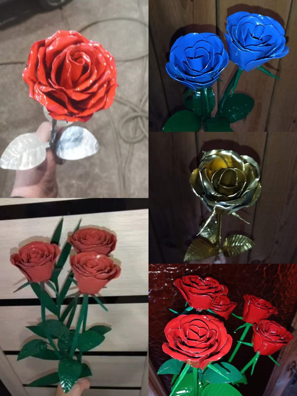 Изготовление вечных роз ручной работы из металла - Хобби и отдых в Барнаул