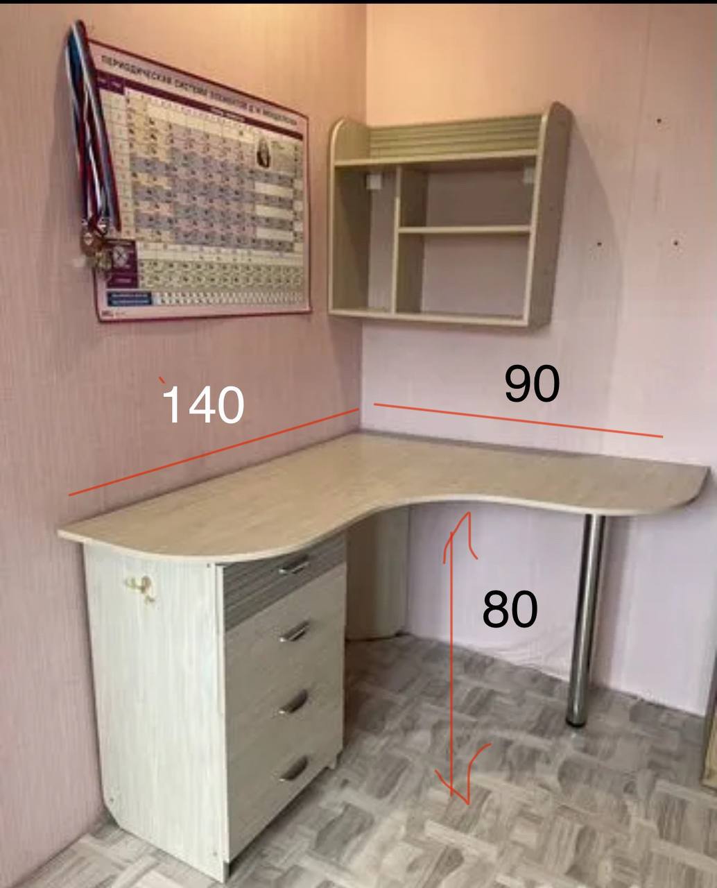 Продажа письменного стола и полки - Для дома и дачи в Архангельск